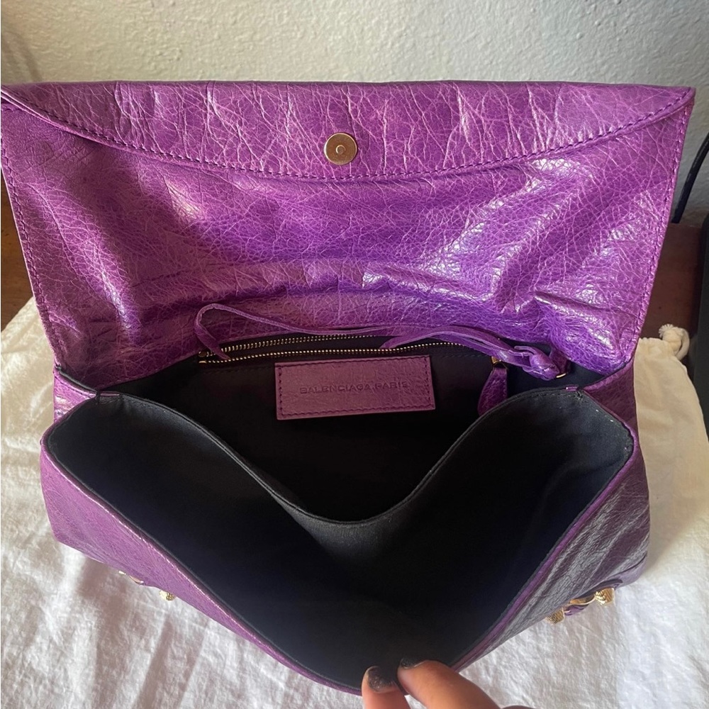 Balenciaga envelope clutch